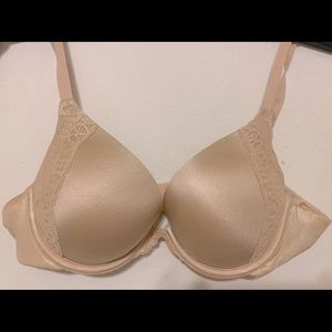 Maidenform Bra 34A - Comfort Devotion Push Up - Color Natural/Beige